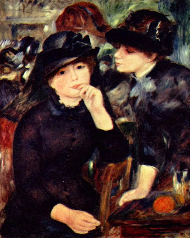Giovani Fanciulle in nero - Pierre-Auguste Renoir