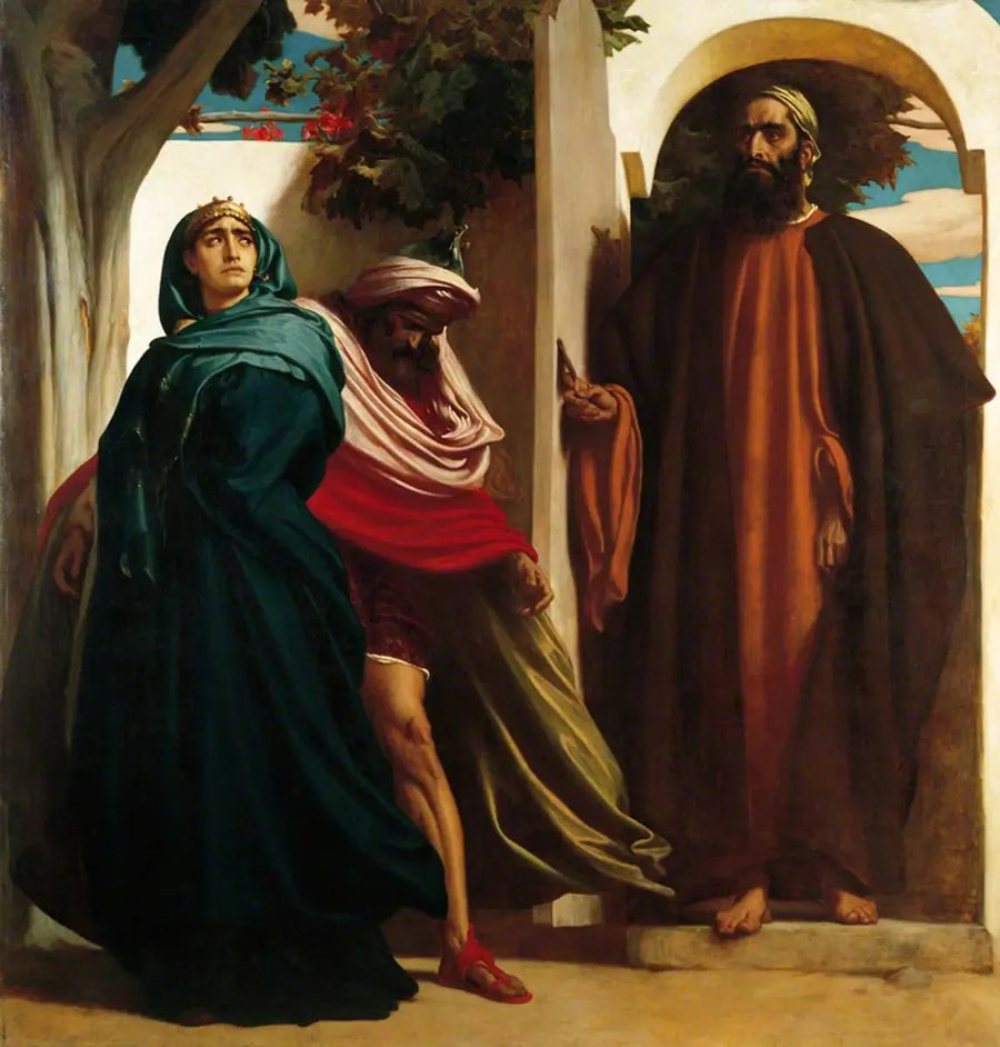 Jézabel e Achab - Frederic Leighton