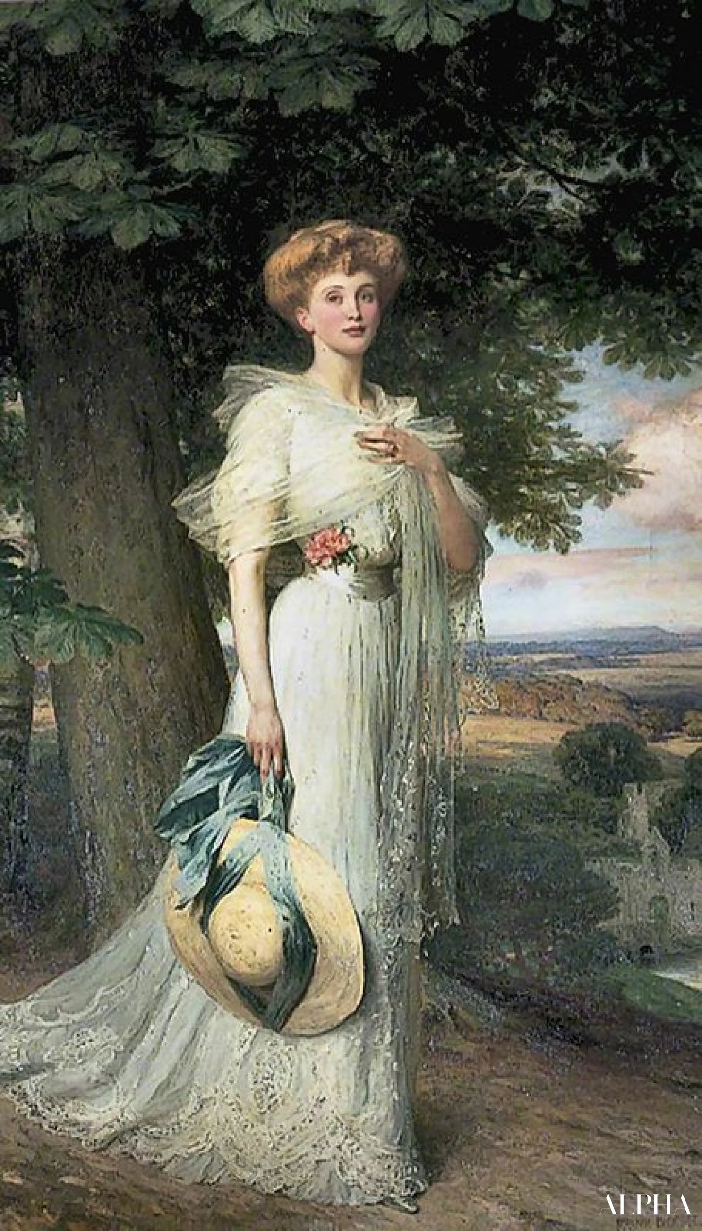 Joan Marion Neville - Sir Francis Dicksee Reproductions de tableaux à la peinture à l’huile