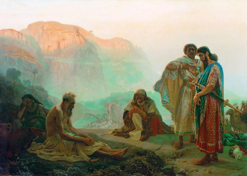 Job e i suoi amici - Ilya Repin