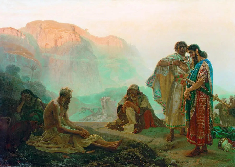 Job e i suoi amici - Ilya Repin