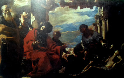 Job et ses amis - Mattia Preti - Alpha Reproduction