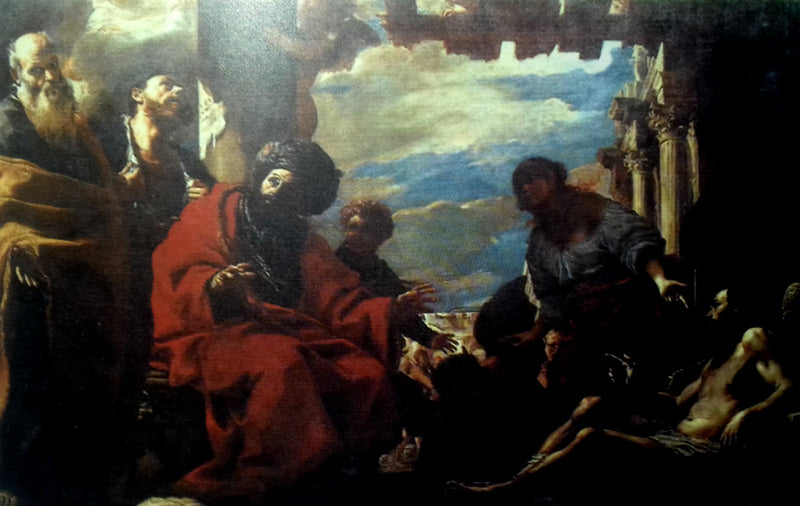 Job et ses amis - Mattia Preti