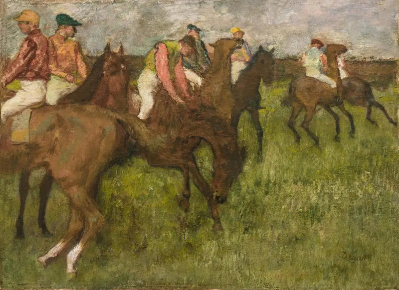 Fantini prima della corsa - Edgar Degas