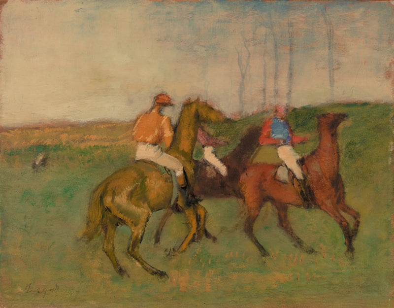 Fantini e cavalli da corsa - Edgar Degas