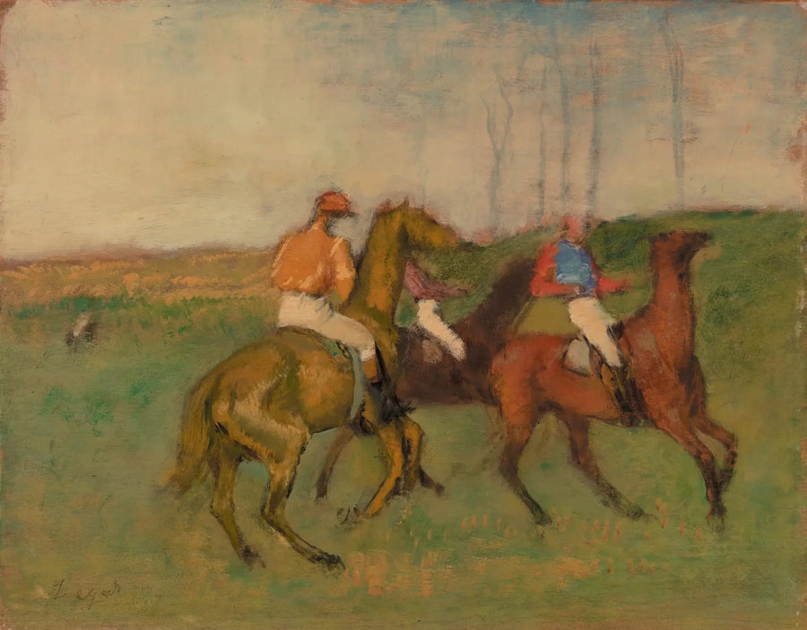 Fantini e cavalli da corsa - Edgar Degas