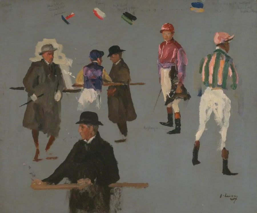 Fantini e proprietari a Epsom - John Lavery