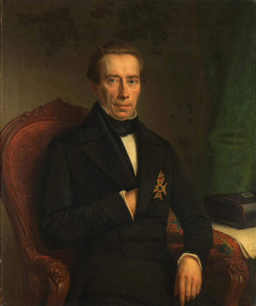 Johan Rudolf Thorbecke (1796-1872). Ministre d'État et ministre de l'Intérieur - Johan Heinrich Neuman