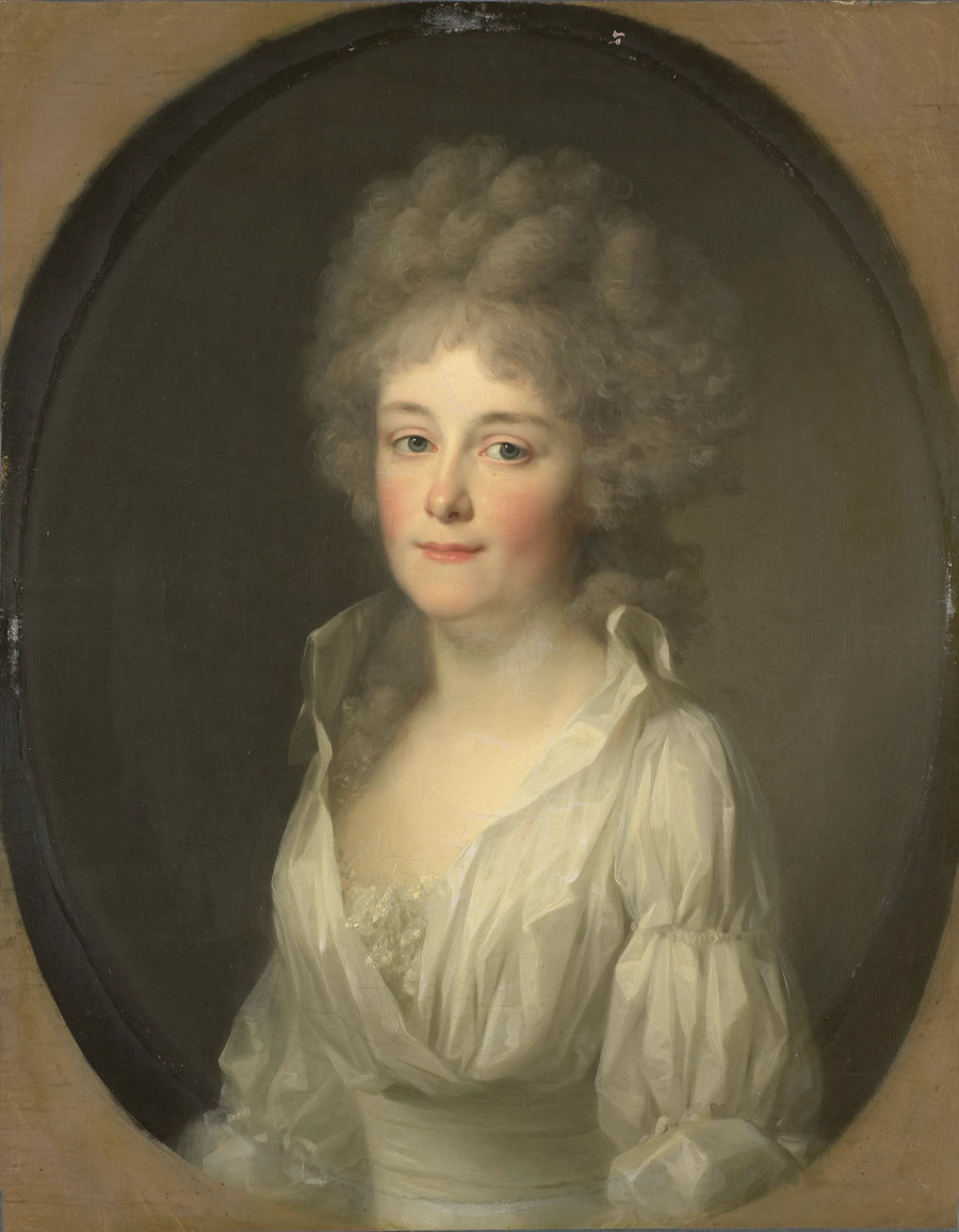 Johanna Ferdinanda van Collen (1774-1833). Épouse de Salomon Rendorp - Johann Friedrich August Tischbein