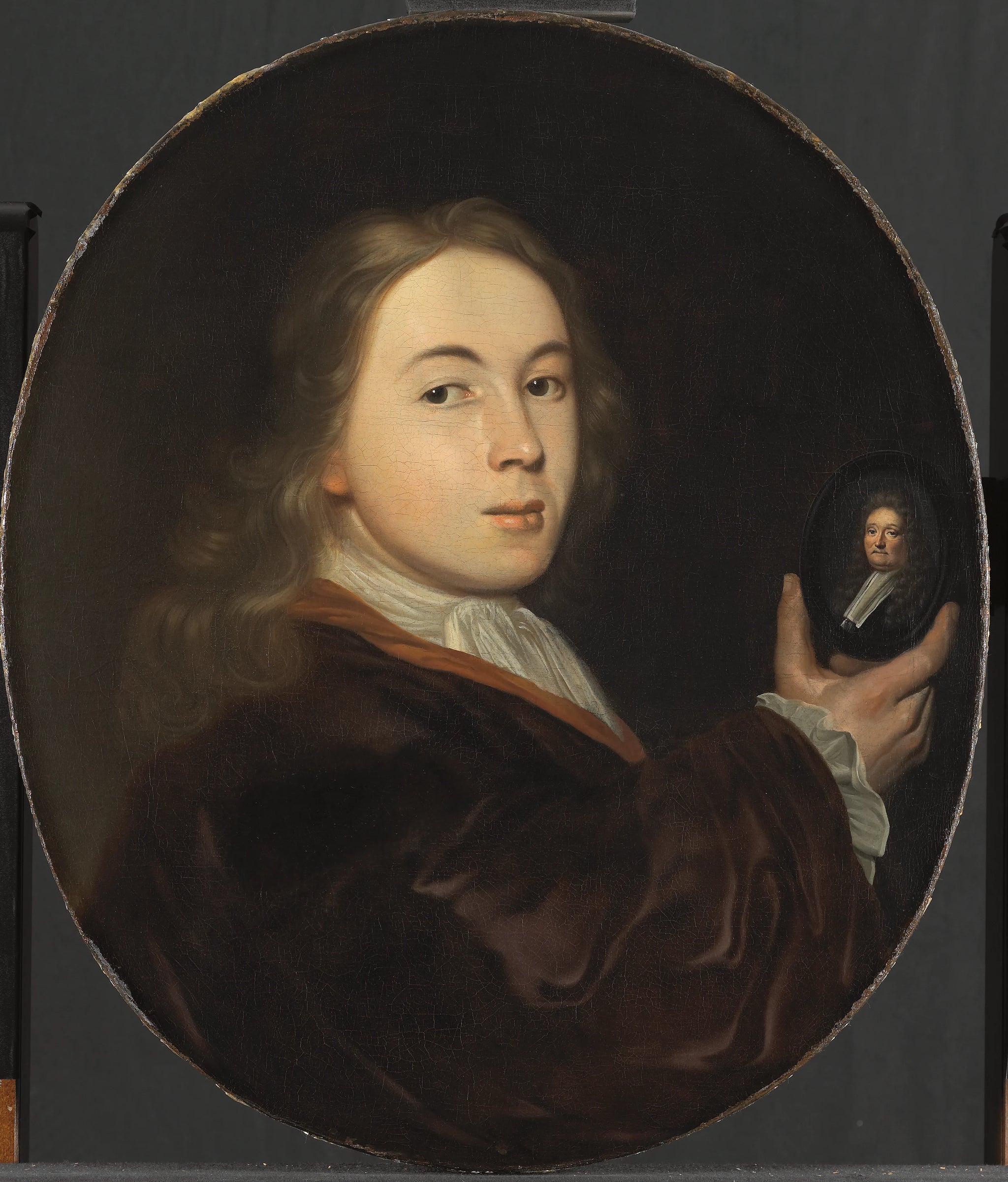 Johannes Bakhuysen (1683-1731). Avec un portrait miniature de son père Ludolf - Ludolf Bakhuizen