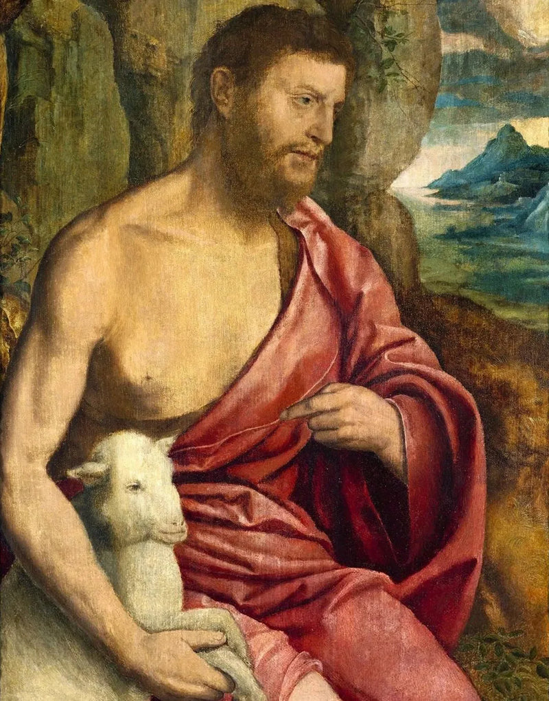 Giovanni Battista. - Joos van Cleve