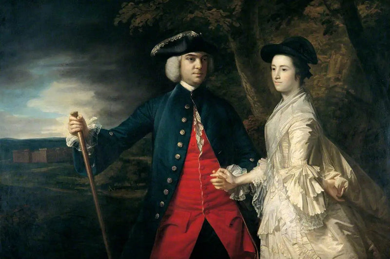 John, 2º conte di Egmont e la sua seconda moglie Catherine - Joshua Reynolds
