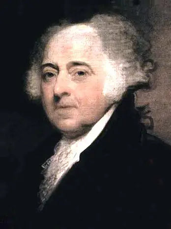 John Adams, 1823–1824, secondo presidente degli Stati Uniti. - Gilbert Stuart