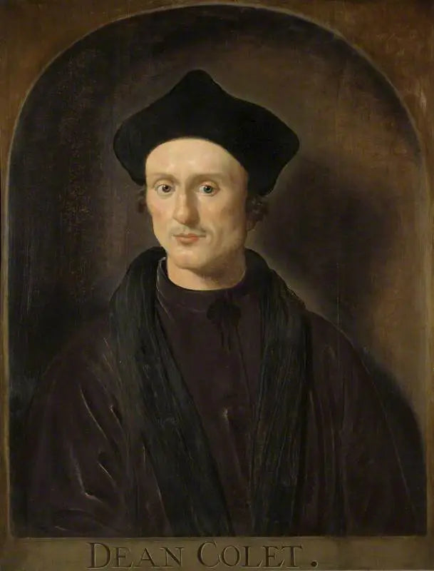 John Colet (1467–1519), Decano di St Paul's (1504/1505–1519), Fondatore della St Paul's School - Hans Holbein il Giovane