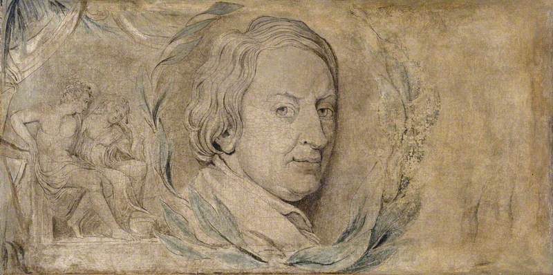 John Dryden (1631–1700) - William Blake - Alpha Reproduction