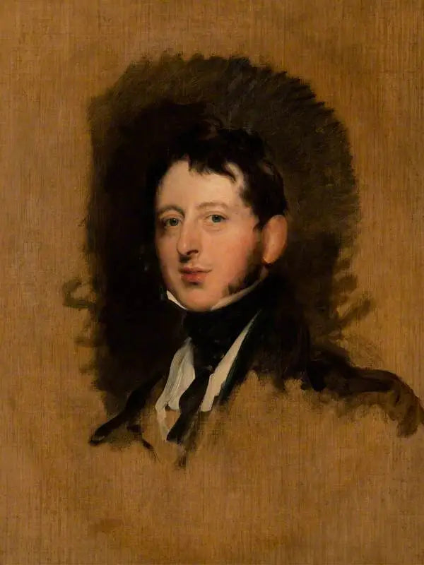 John Frederick Campbell, 2e baron Campbell et 1er comte Cawdor, 1790 - 1860 - Thomas Lawrence image 1 reproduction de peinture à l’huile