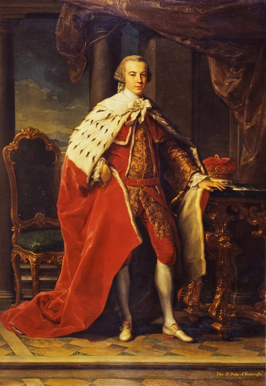 John Ker, 3e duca di Roxburghe, 1740 - 1804. Bibliophile - Pompeo Batoni