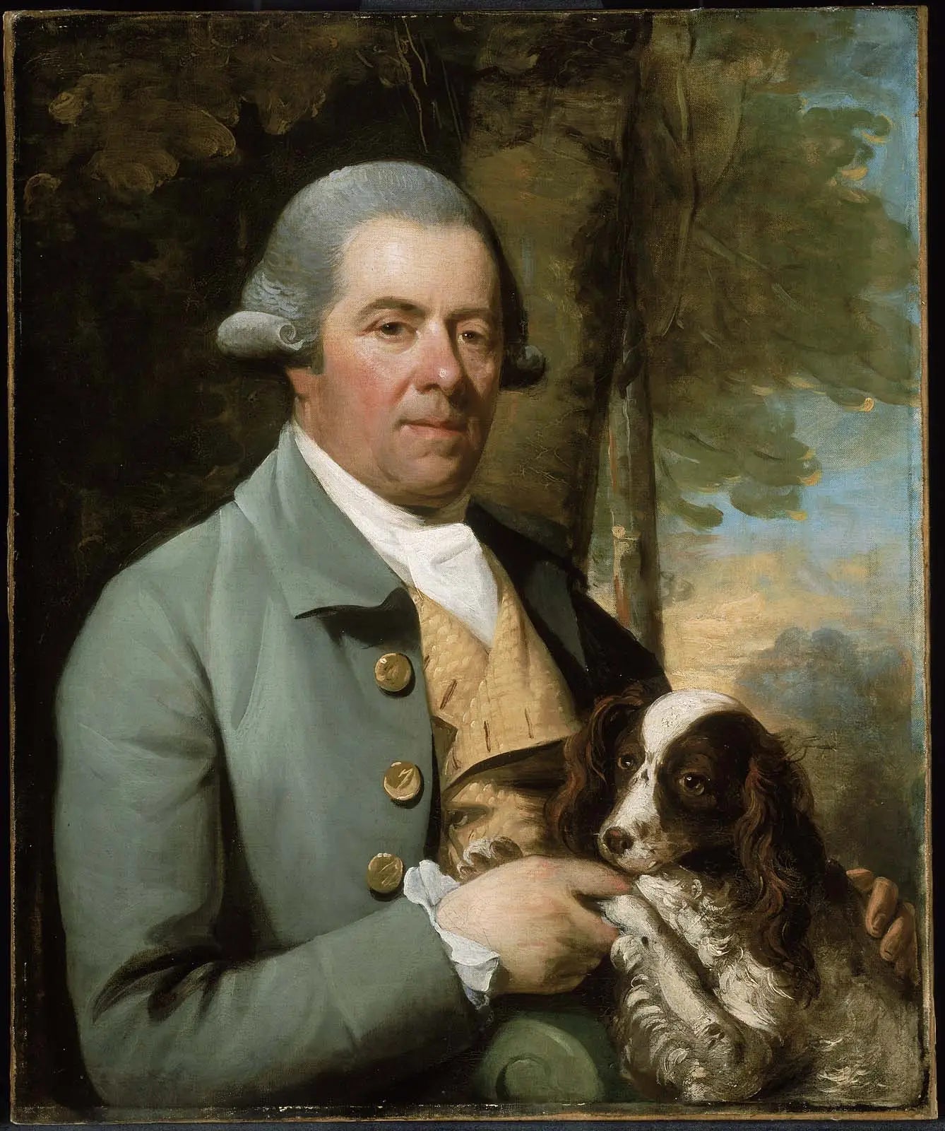 John Park - Gilbert Stuart image 1 copie peinte à la main à l’huile