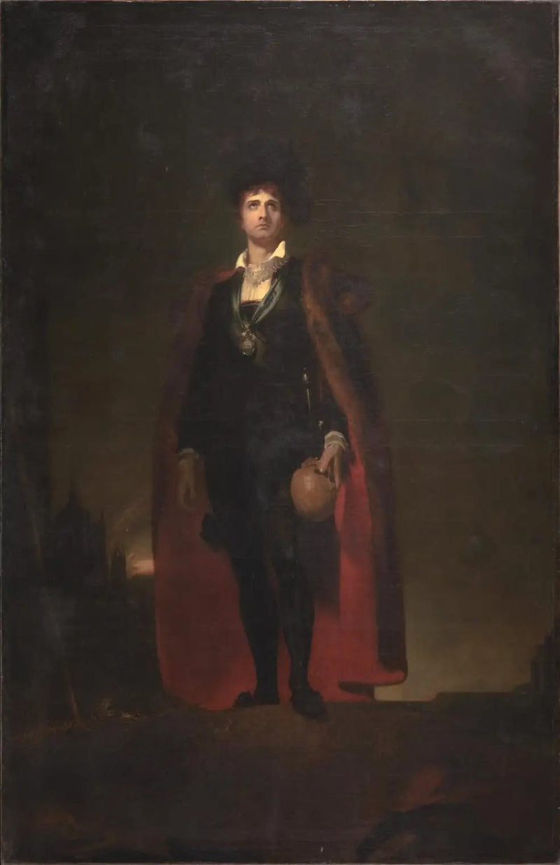 John Philip Kemble nel ruolo di Hamlet - Thomas Lawrence