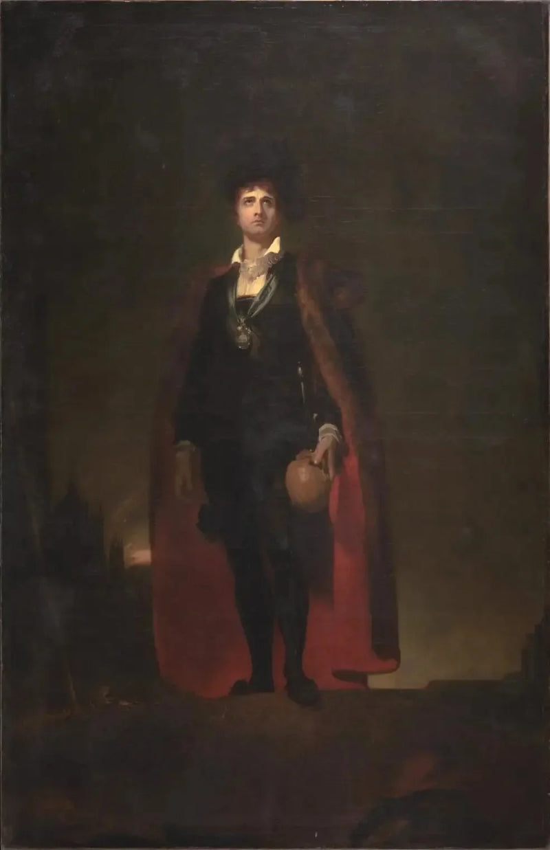 John Philip Kemble nel ruolo di Hamlet - Thomas Lawrence