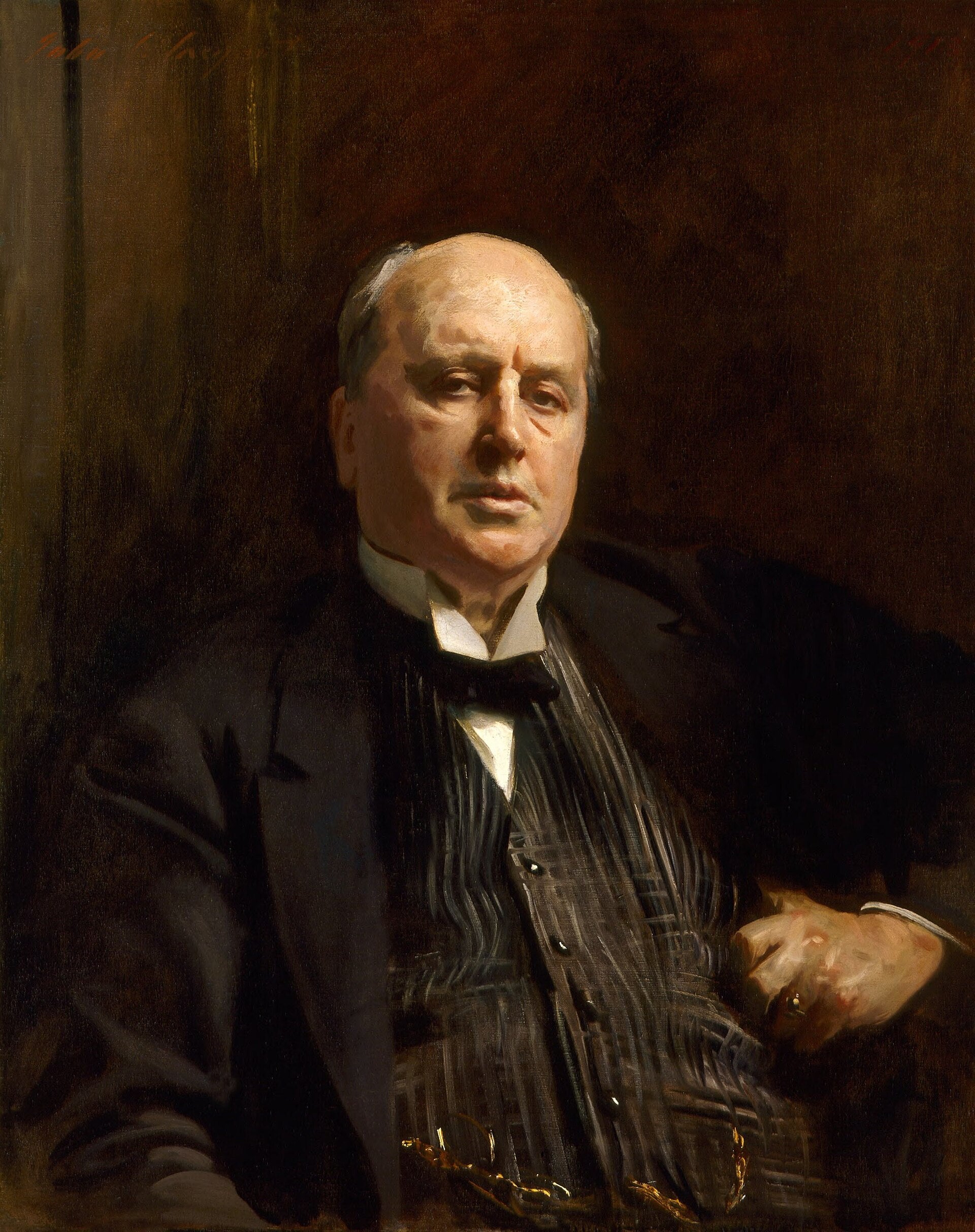 Portrait de Henry James - John Singer Sargent