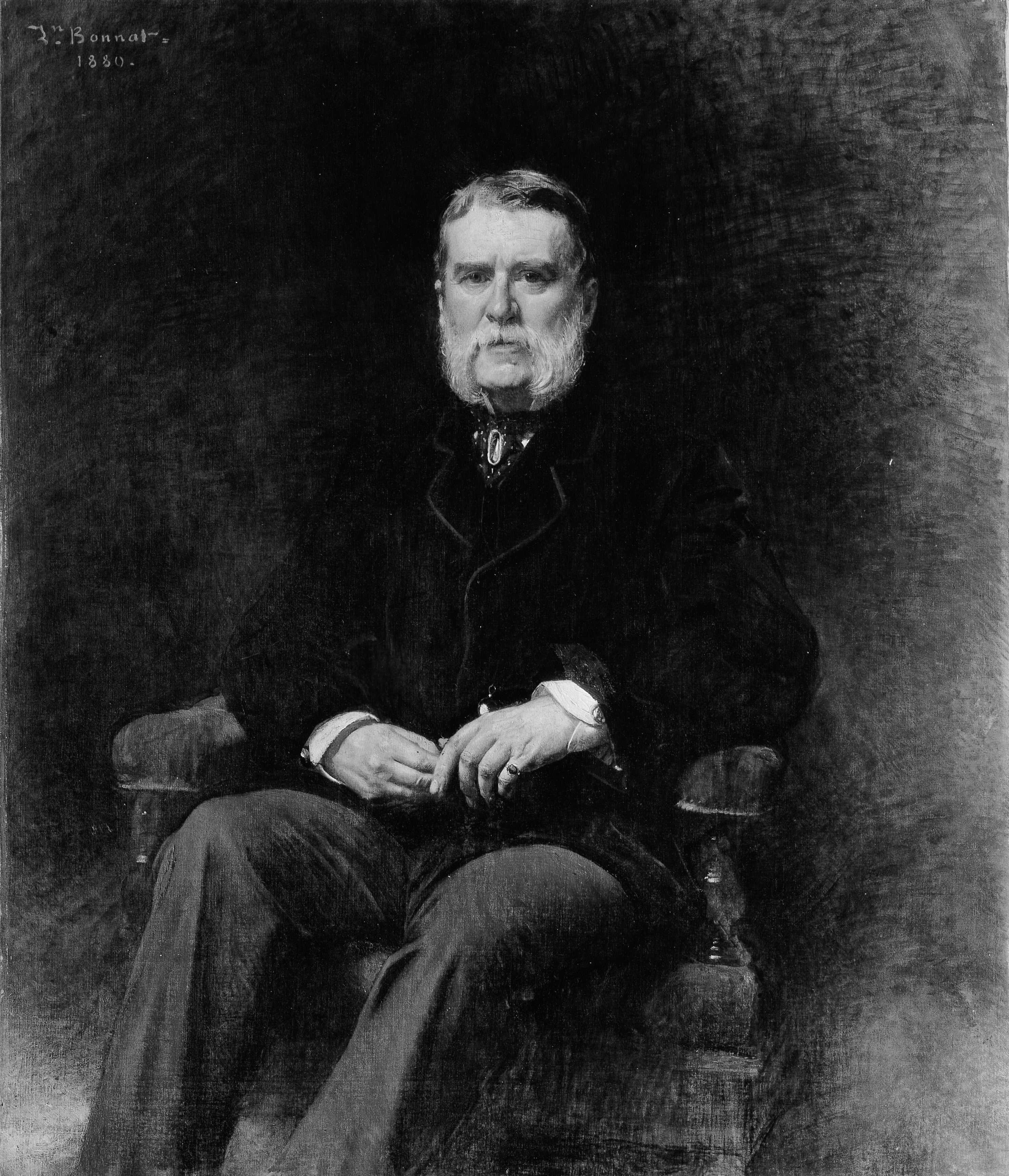 John Taylor Johnston (1820–1893) - Léon Bonnat - Alpha Reproduction