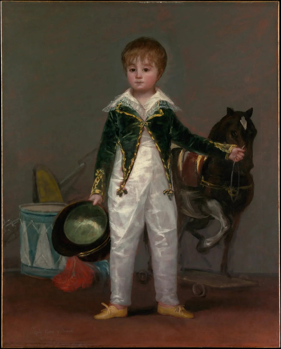 José Costa e Bonells, chiamato Pepito - Francisco de Goya