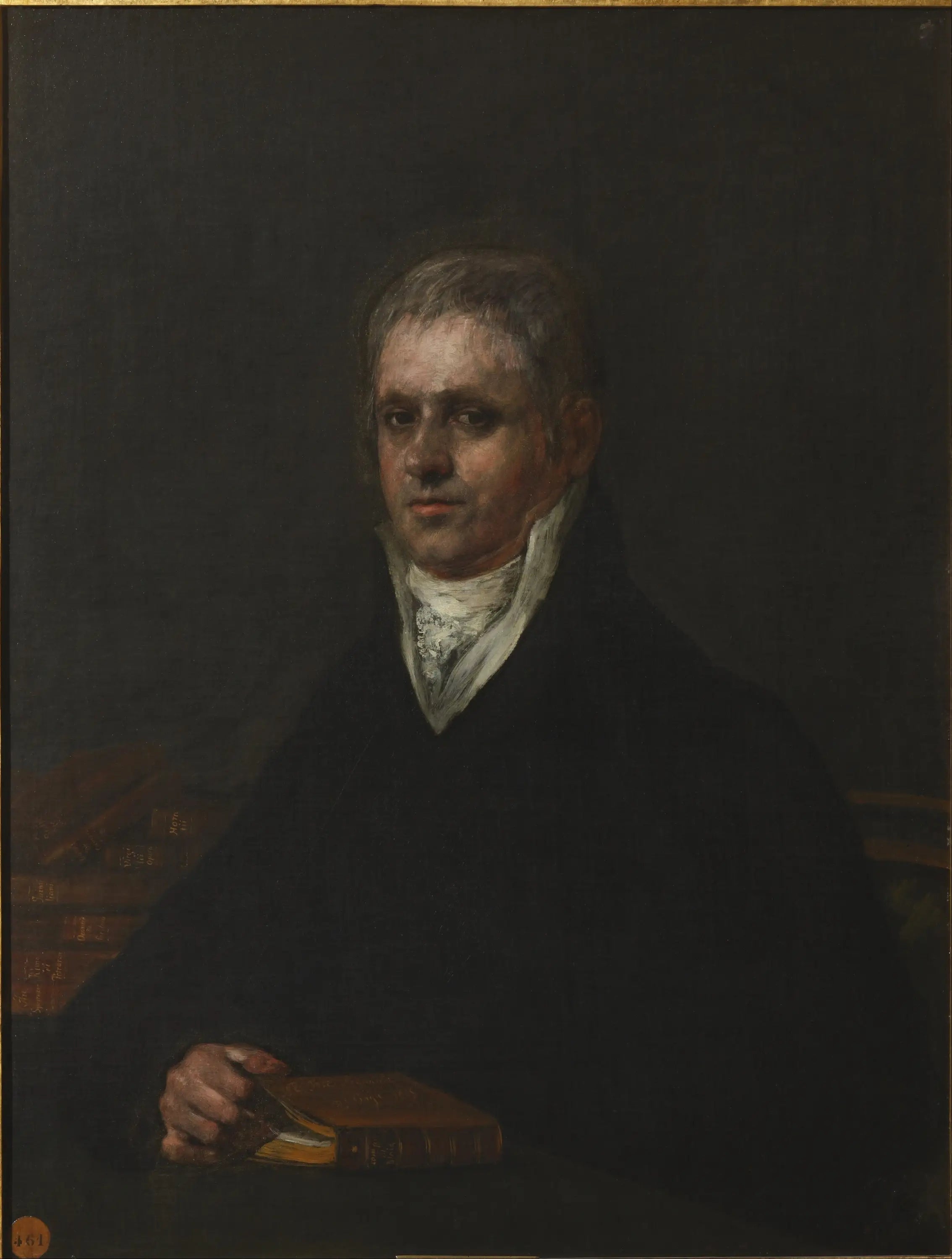 Reproduction du tableau « José Luis Munárriz - Francisco de Goya » par Alpha Reproduction en peinture à l’huile