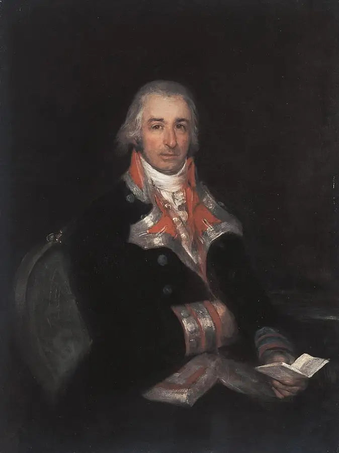 Reproduction du tableau « José Queraltó - Francisco de Goya » par Alpha Reproduction en peinture à l’huile