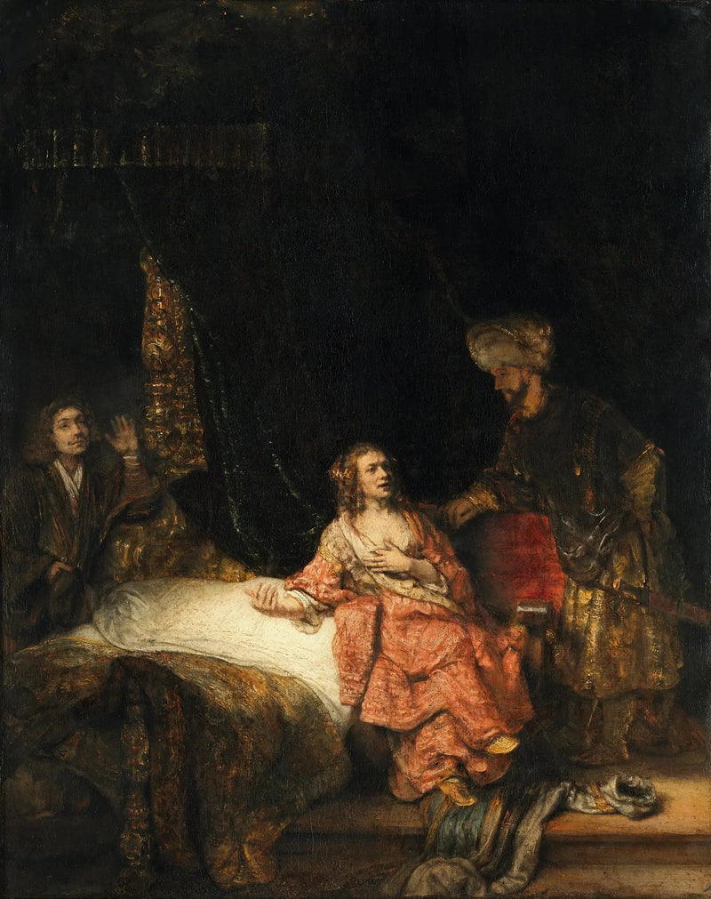 Giuseppe accusato dalla moglie di Potifarre - Rembrandt