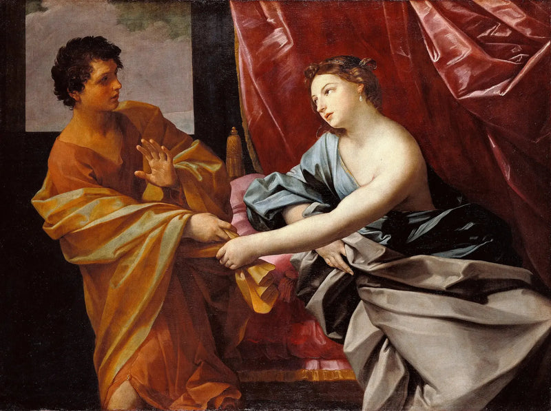 Giuseppe e la moglie di Potifar - Guido Reni