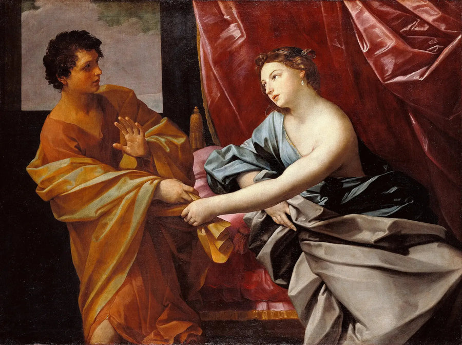 Giuseppe e la moglie di Potifar - Guido Reni