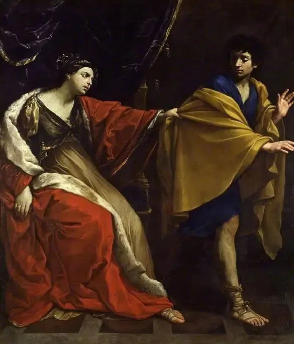 Giuseppe e la moglie di Potifar - Guido Reni