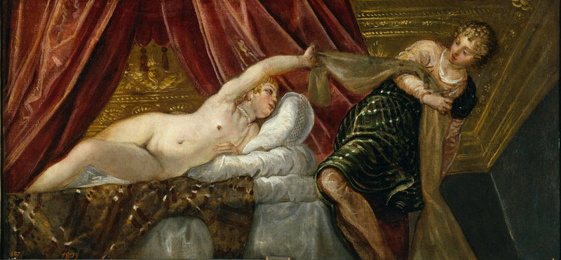 Giuseppe e la moglie di Putifar - Jacopo Tintoretto