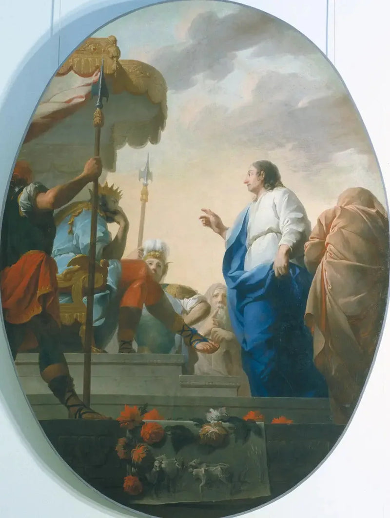 Giuseppe spiega i sogni del faraone - Pierre Subleyras
