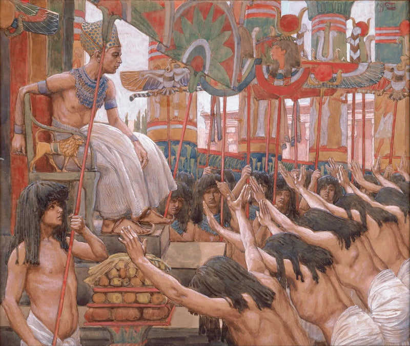 Joseph abita in Egitto - James Tissot