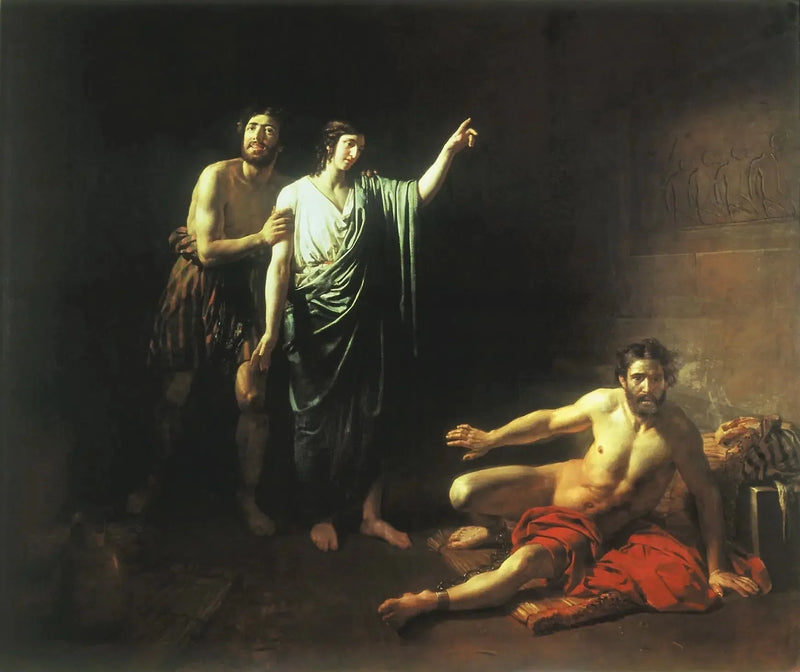 Joseph interpreta i sogni del maggiordomo e del fornaio - Alexandre Ivanov