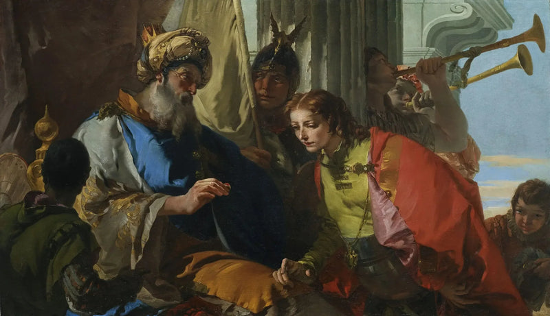 Giuseppe che riceve l'anello del Faraone - Giovanni Battista Tiepolo
