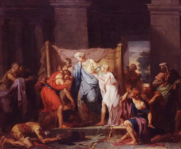 Giuseppe riconosciuto dai suoi fratelli - Charles Meynier