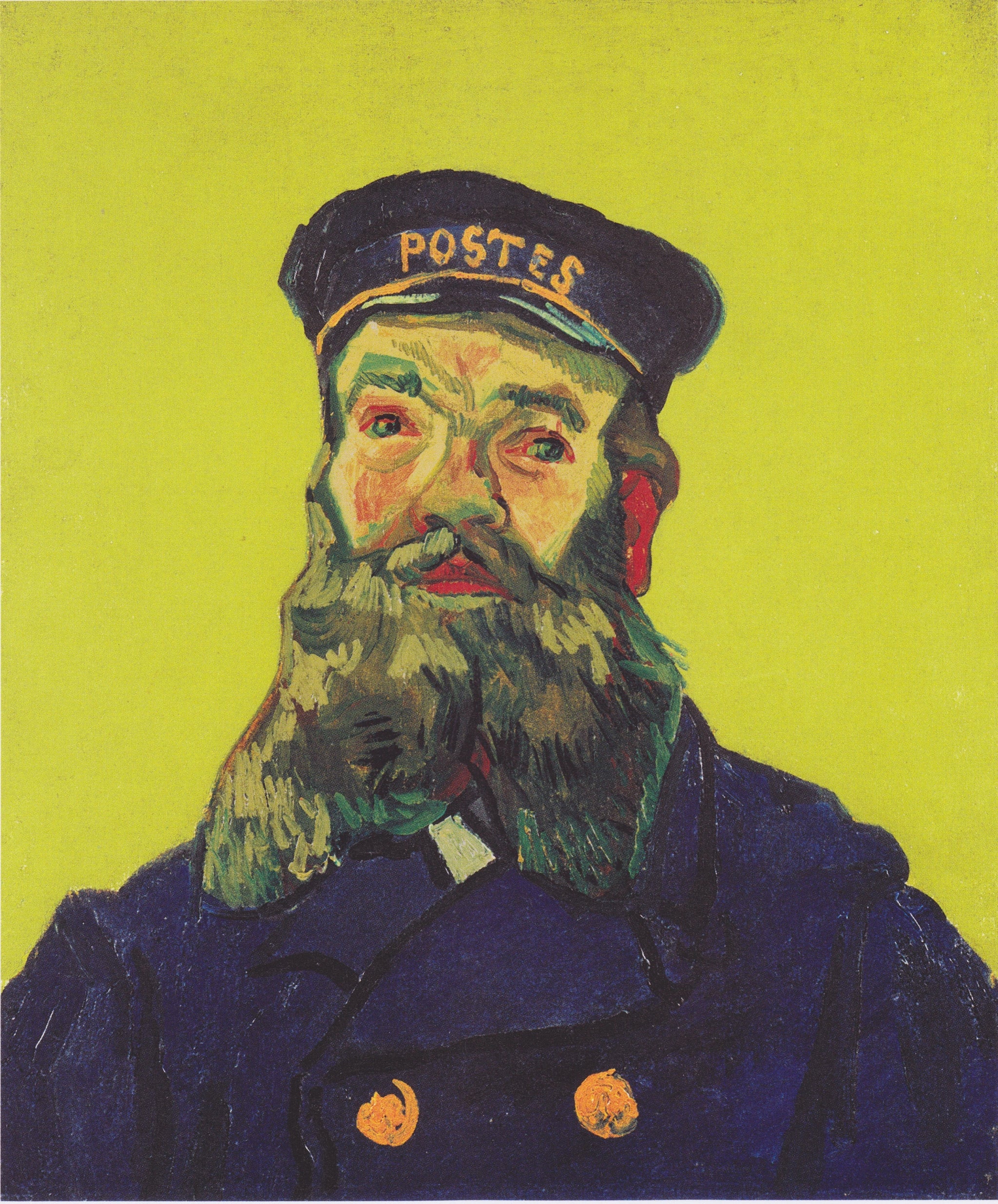 Portrait de Joseph Roulin F434 de Vincent van Gogh, Kunst Museum Winterthur