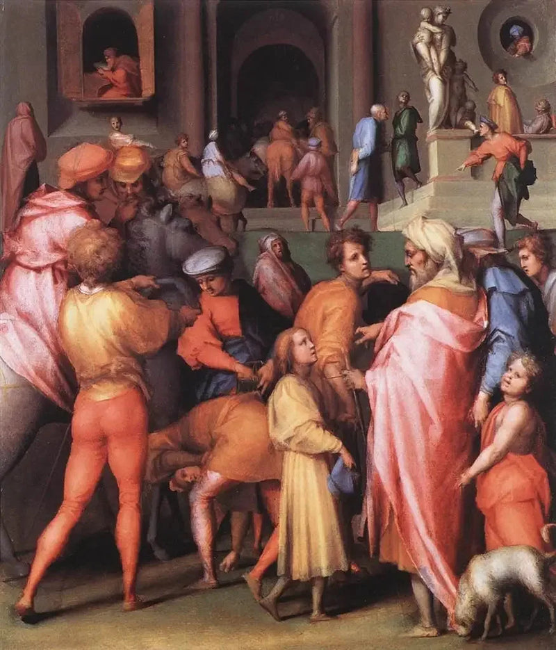 Giuseppe venduto a Potifar - Pontormo