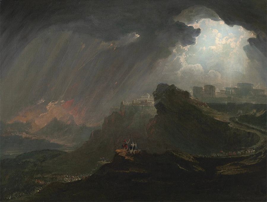 Josué comandante al sole di fermarsi - John Martin