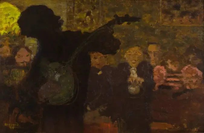 Suonatore di banjo - Pierre Bonnard
