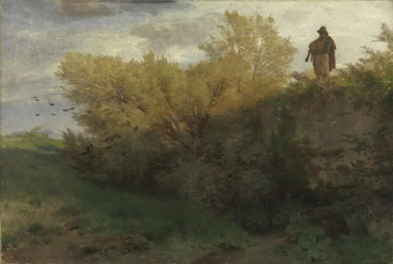 Giocatore di cornamusa - Arnold Böcklin