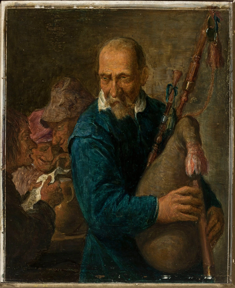 Giocatore di cornamusa - David Teniers il Giovane