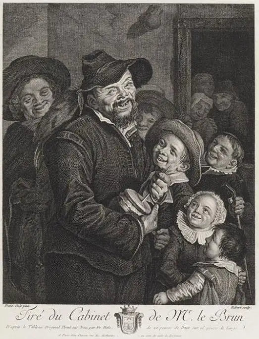 Joueur de Rommelpot (Hubert) - Frans Hals - Alpha Reproduction