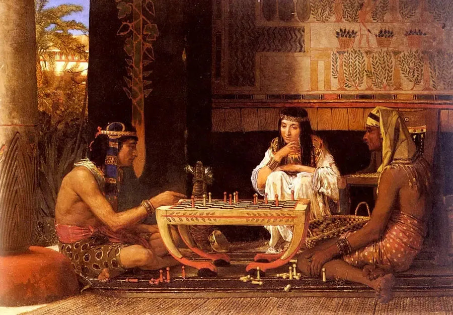 Giocatori di scacchi egiziani - Lawrence Alma-Tadema