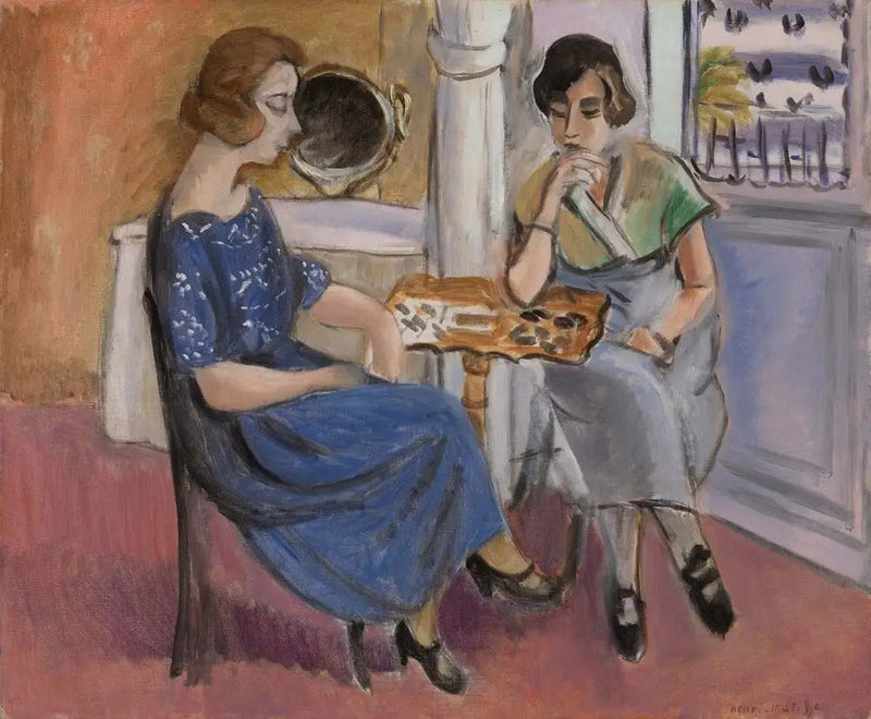 Giocatori di domino (Le Giocatrici di domino) - Henri Matisse