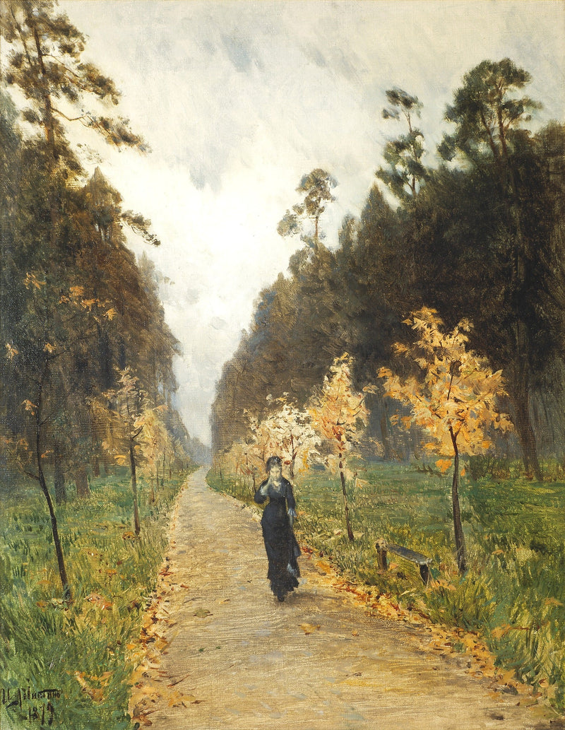Giornata autunnale. Sokolniki - Isaac Levitan