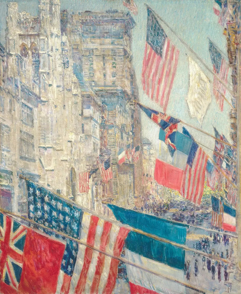 Giorno degli Alleati, maggio 1917 - Childe Hassam